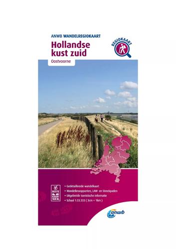 ANWB Wandelkaart Hollandse Kust Zuid