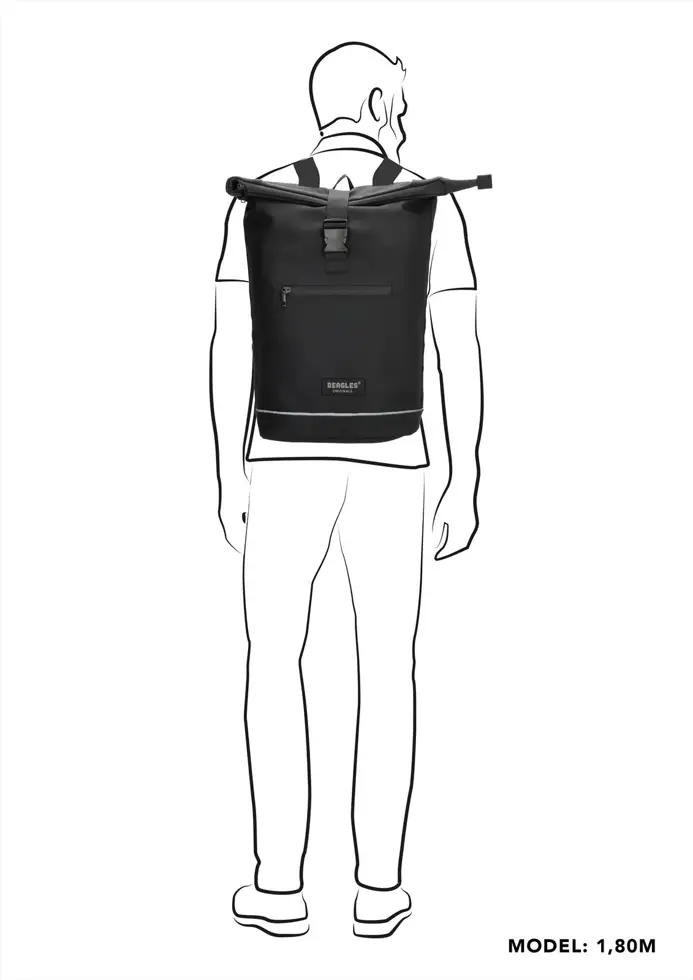 Waterproof - Rolltop rugzak 15,6" - Waterafstotend