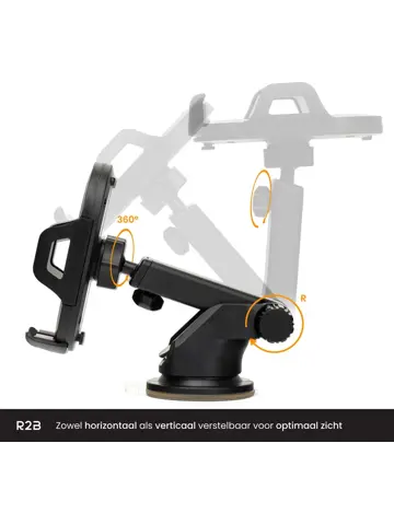 Telefoonhouder Auto Zuignap en Ventilatie