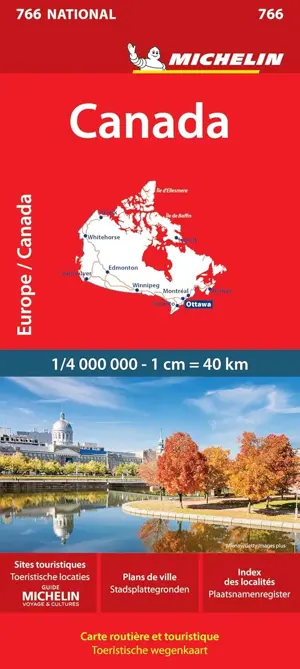 Wegenkaart National 766 Canada