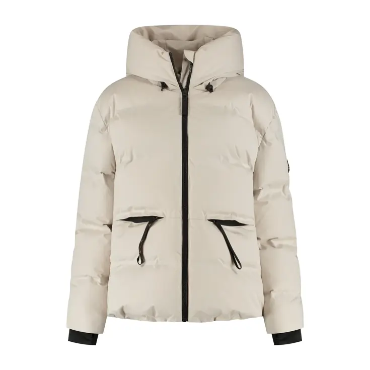 Olive Dames - Puffer winterjas - Waterdicht