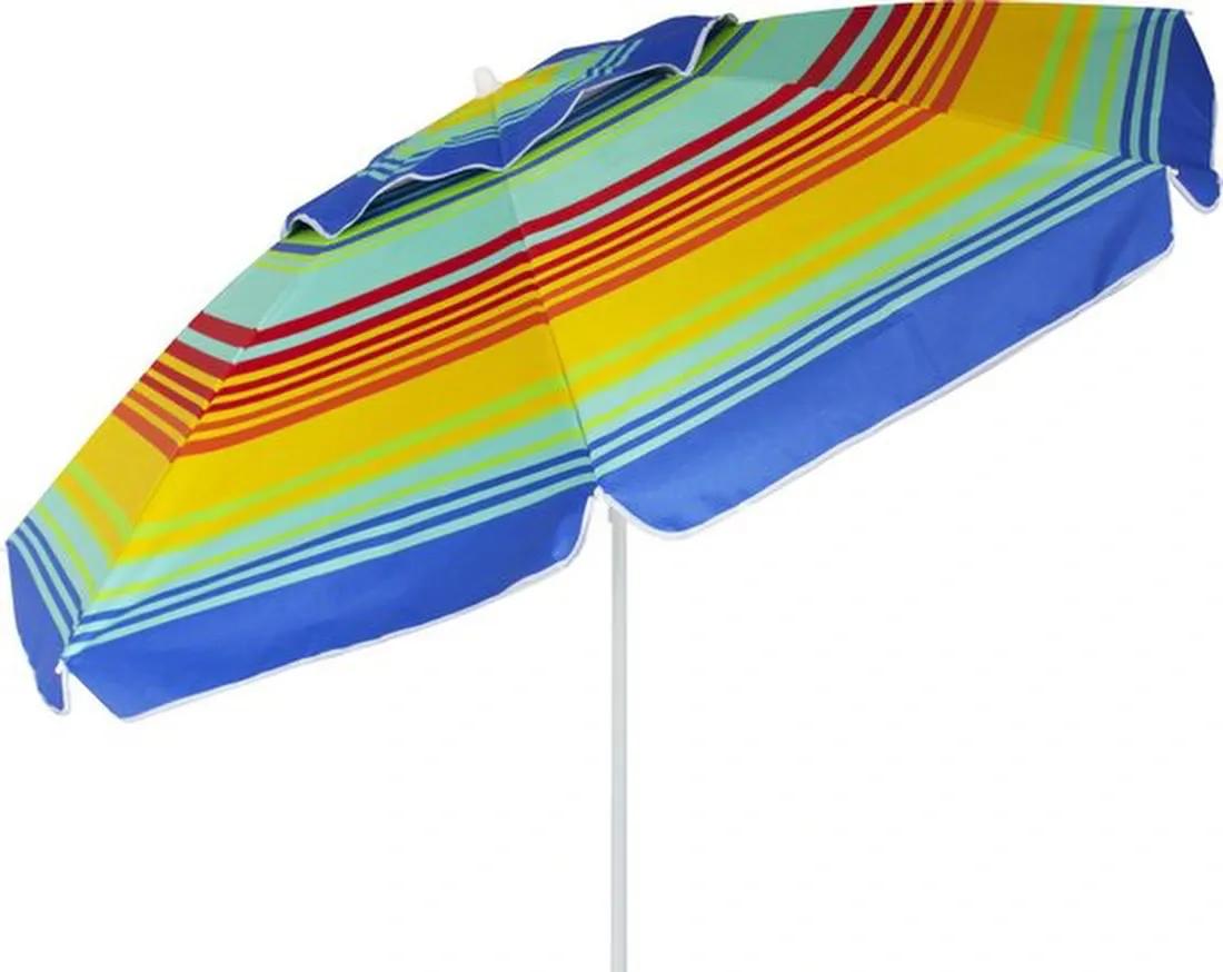 Eurotrail  Strand Parasol Regenboog Ø 160 cm  Meerkleurig
