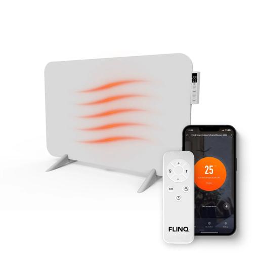Slimme Infrarood Verwarming - 600 watt - Wit