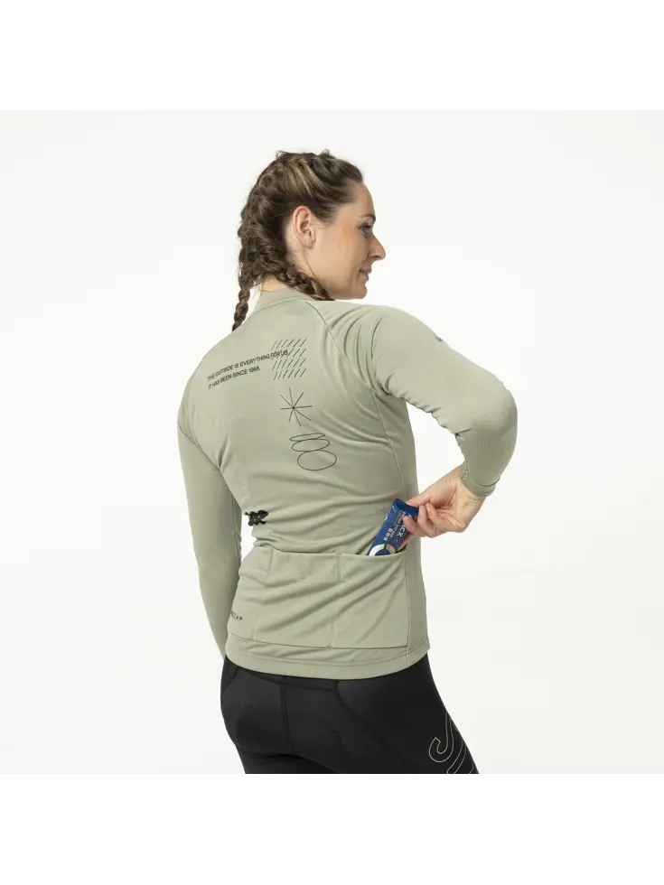 Classic Fietsshirt Lange Mouwen SIX6 Dames