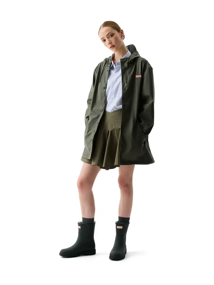 Jo PU Raincoat - Jas - Unisex - Hunter