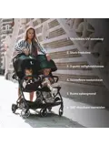 Luxe Rolo X2 Dubbele Buggy - Inklapbaar