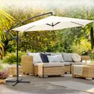 Zweefparasol - 300CM - Incl. Kruisvoet