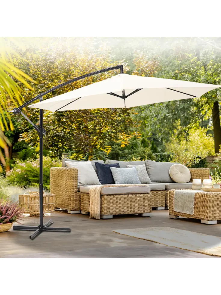 Zweefparasol - 300CM - Incl. Kruisvoet