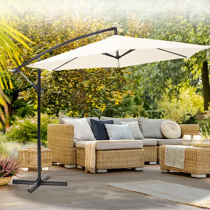 Zweefparasol - 300CM - Incl. Kruisvoet