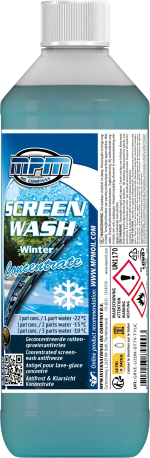 Winter ruitenwisservloeistof   500ml mpm