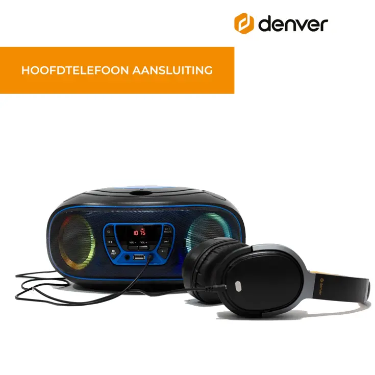 CD speler FM-Radio Bluetooth Lichteffecten