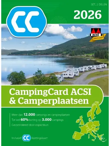 ACSI CampingCard & Camperplaatsen 2026
