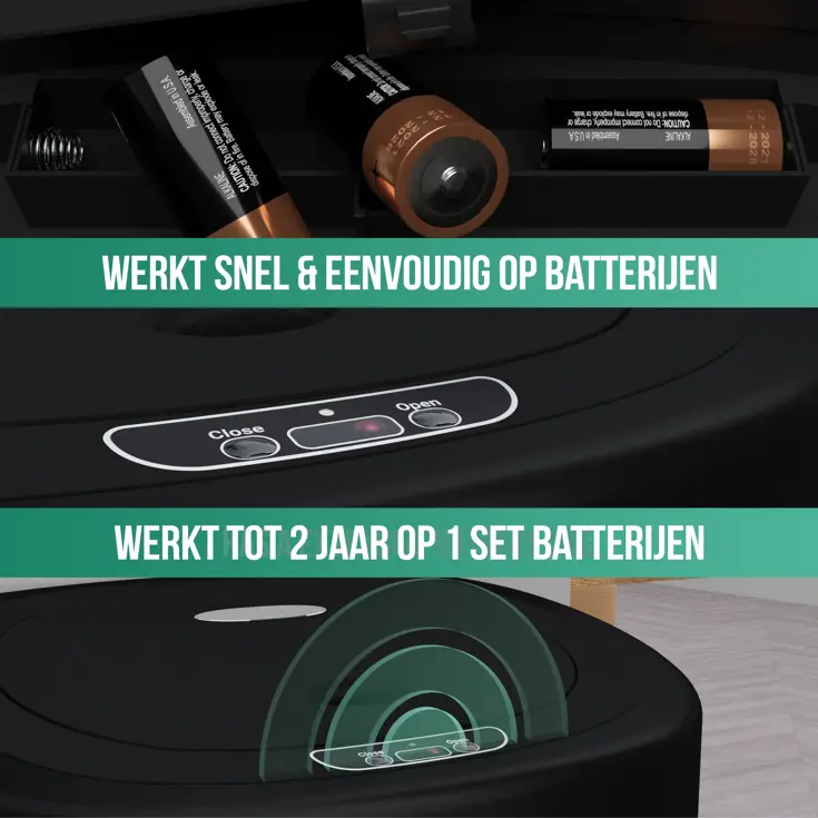 Avalo Prullenbak met Sensor 50L - RVS