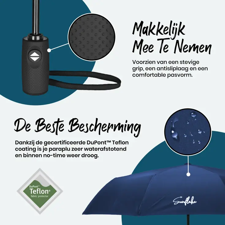 Stormparaplu opvouwbaar - Automatisch