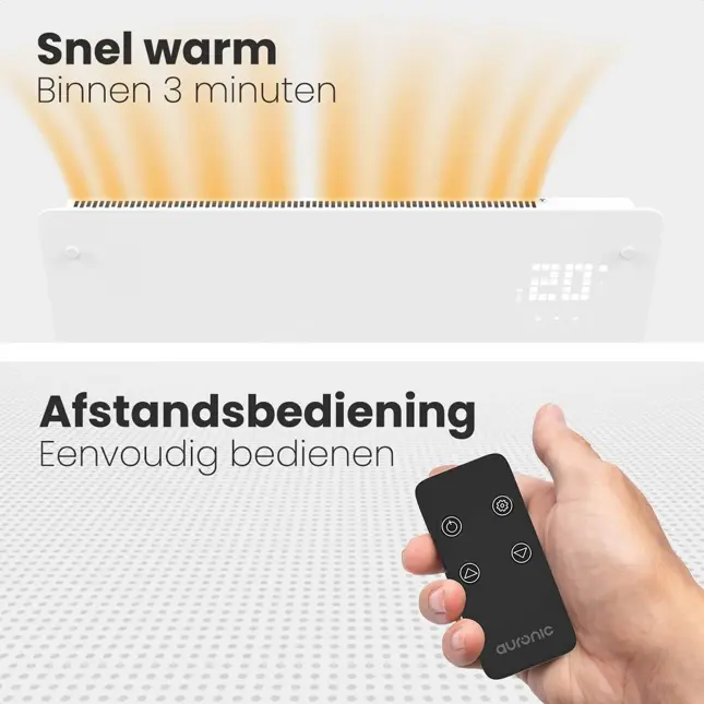 Auronic Convectorkachel - 2000W