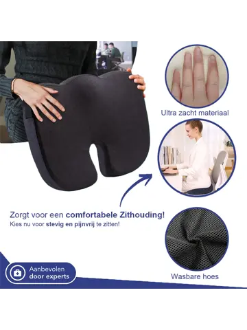 Ergonomisch  Zitkussen voor onderweg - Stuitkussen