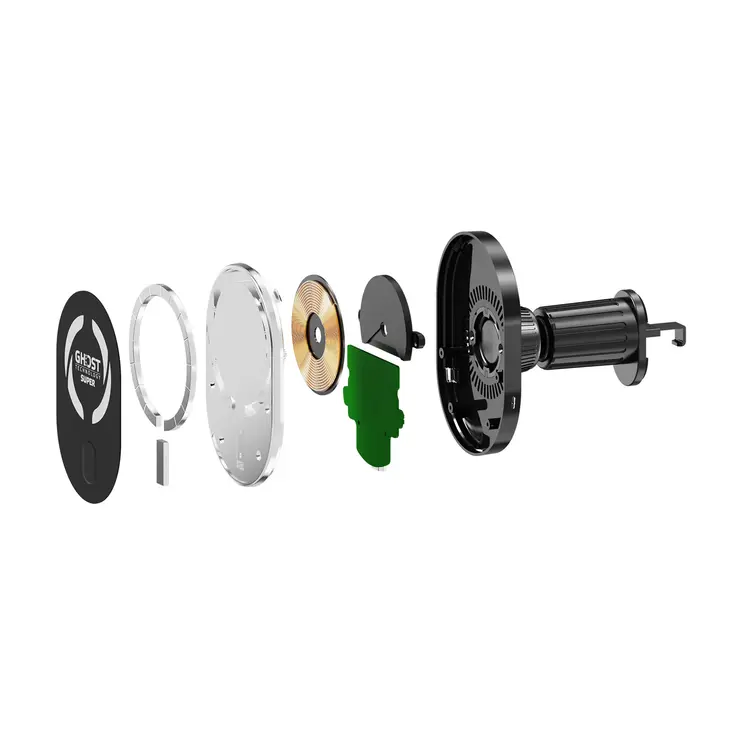Auto telefoonhouder met MagSafe draadloze oplader