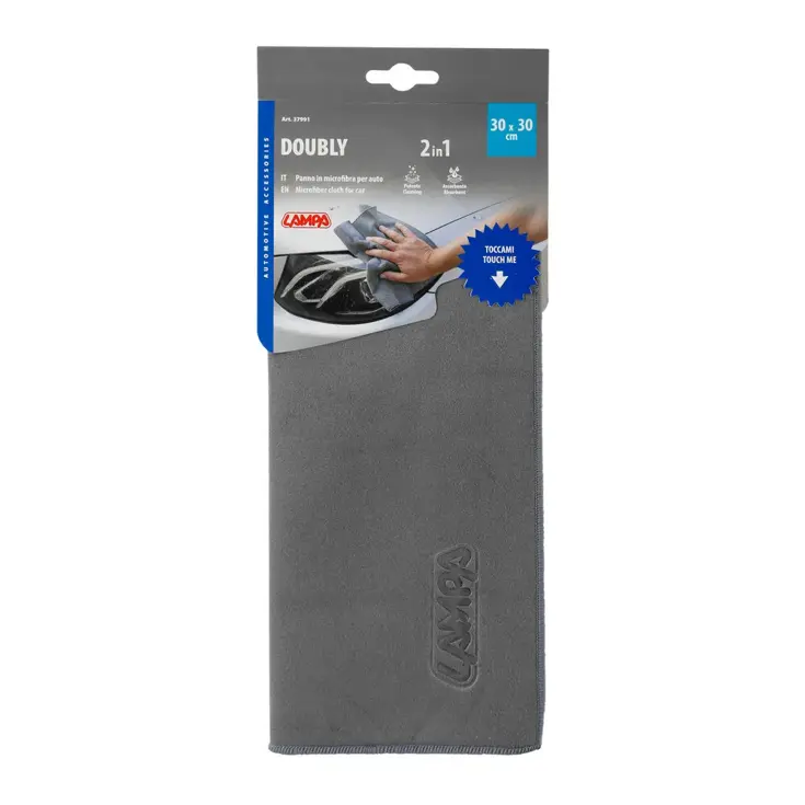 Microvezeldoek dubbel 2-in-1 – S