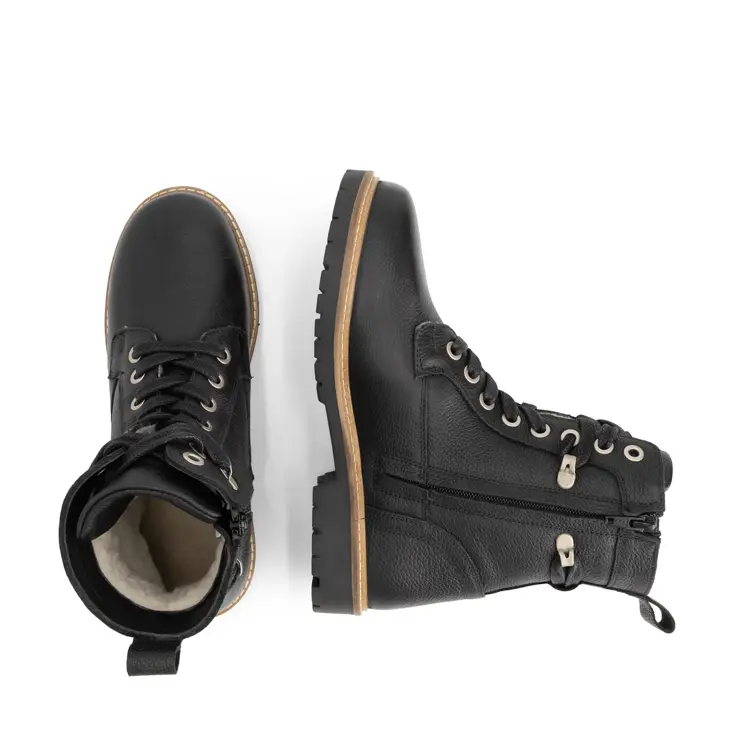 Kongsmark Dames - Veterboots - Wol
