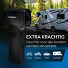 Donrox C542 Bandenpomp + Oplader + Batterij