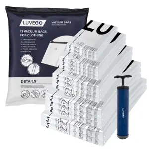 Luvego - Vacuümzakken voor Kleding - 13-Pack