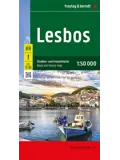 Wegenkaart Lesbos