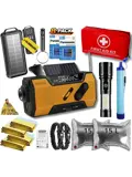 Noodpakket L met Powerbank-Noodradio-Waterfilter