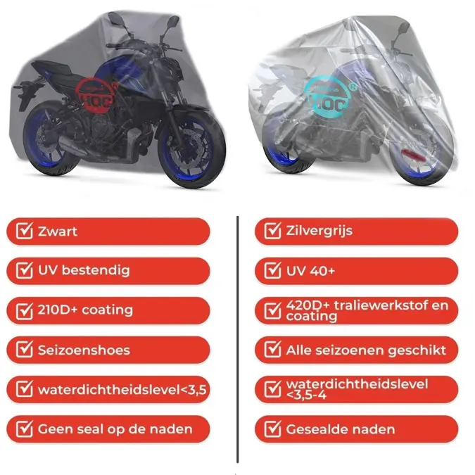 Motorhoes geschikt voor Yamaha MT-07