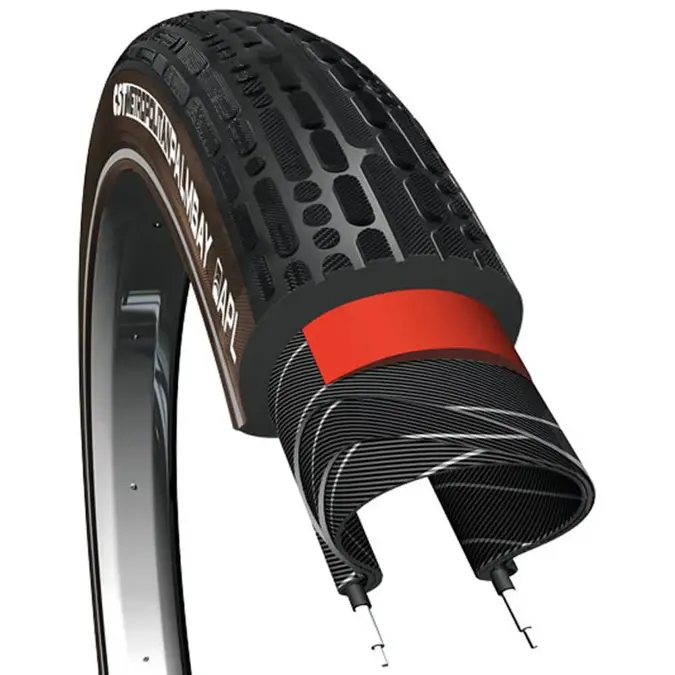 CST buitenband Palmbay 28 x 2.00 zw/br refl