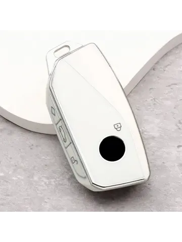 TPU Sleutelhoesje voor Bmw wit F4