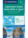 Wandelkaart WK693 Isole Eolie o Lipari