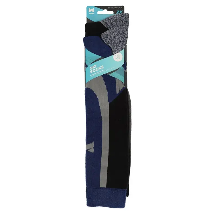 2 paar - Unisex - Skisokken
