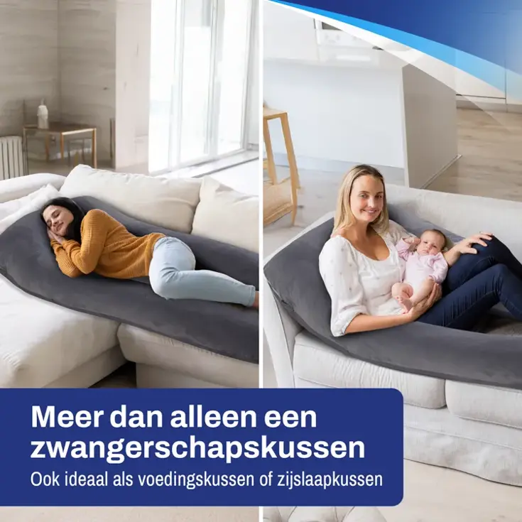 Zwangerschapskussen - Lichaamskussen - Sleeptight