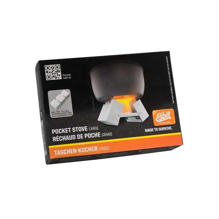 Esbit Brander Pocket Stove L Incl. Solid fuel
