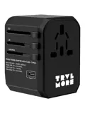 Wereldstekker Universeel – USB C/A