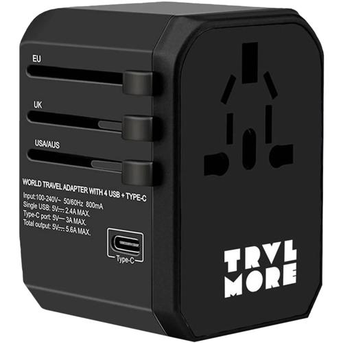 Wereldstekker Universeel – USB C/A