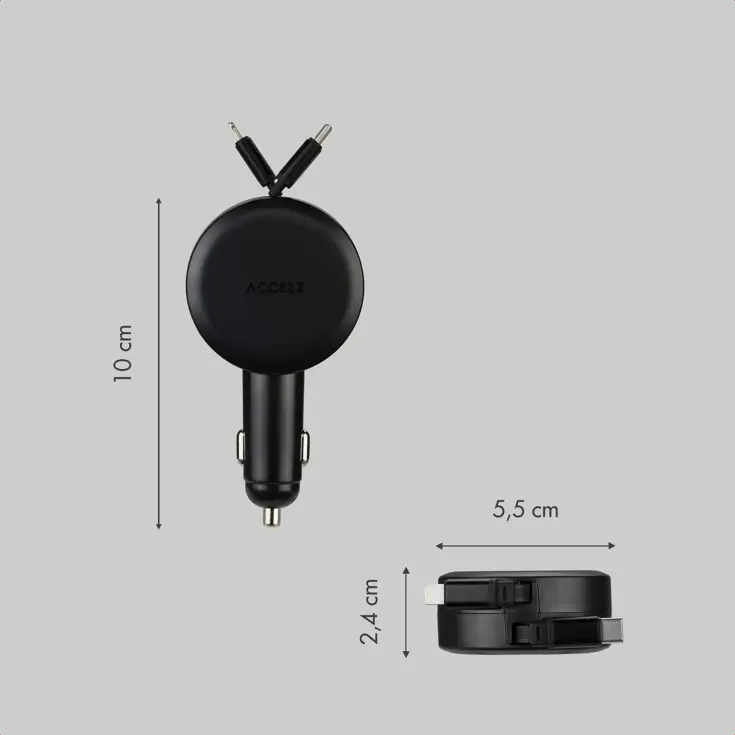 Autolader USB-C / Lightning