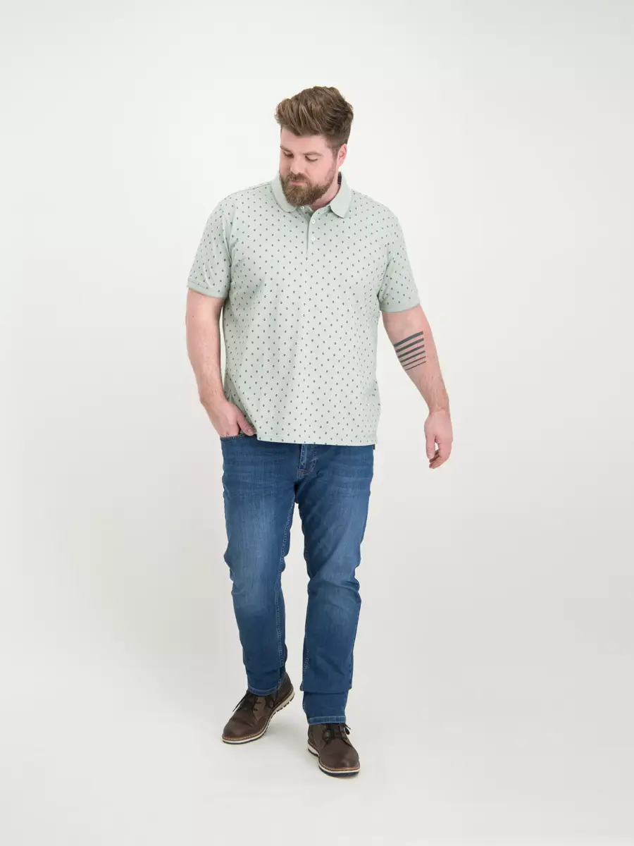 Gies - Poloshirt Heren - Plus Size