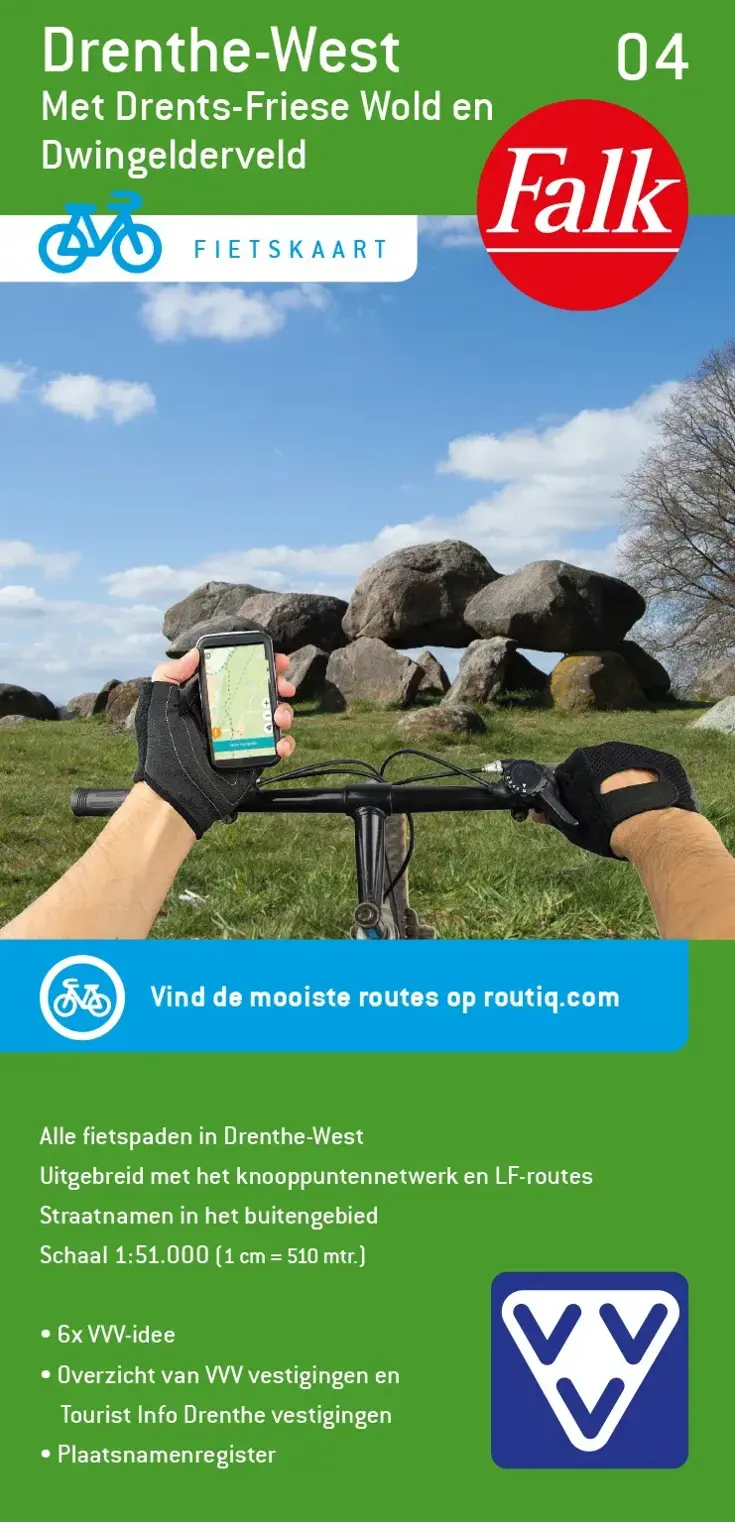 VVV Fietskaart 04 Drenthe West