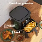 KitchenBrothers Airfryer – 6L