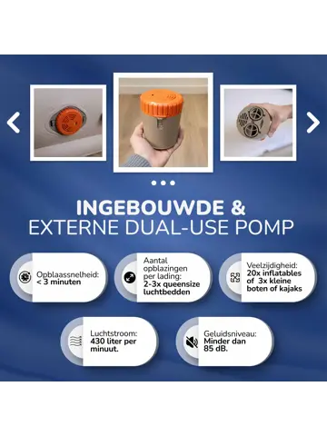 FLOAT Cloudspring - 2 Persoons Luchtbed