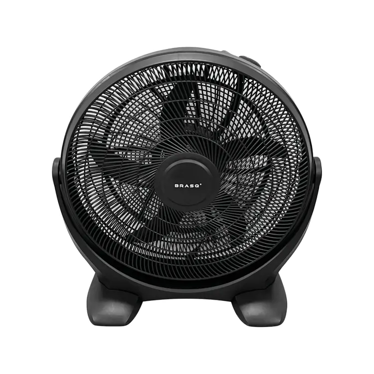 Vloerventilator 50 cm – 3 snelheden – kantelbaar