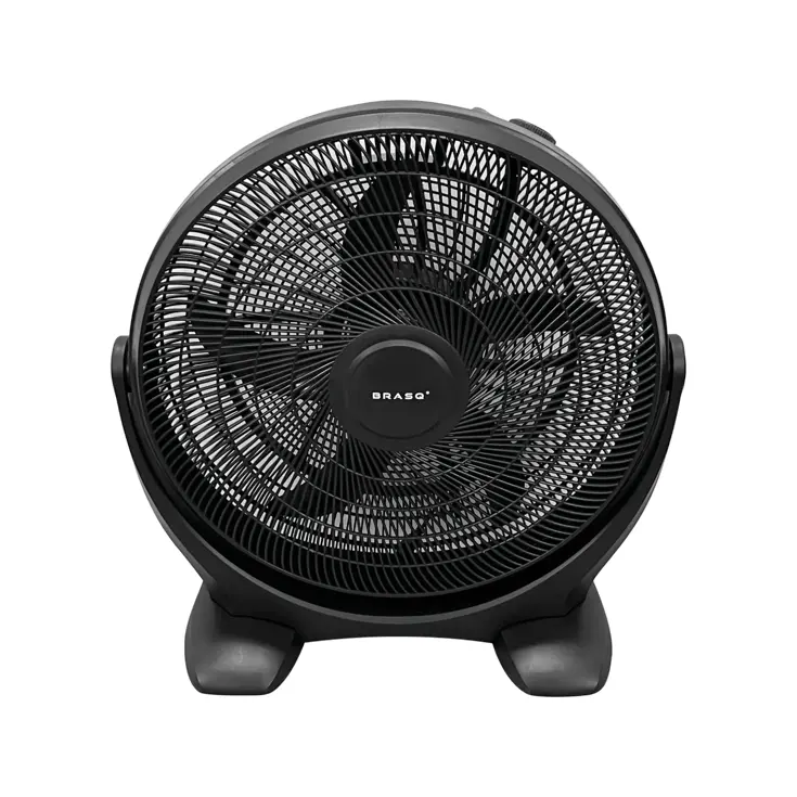 Vloerventilator 50 cm – 3 snelheden – kantelbaar