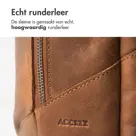 Accezz Leather Laptop rugtas