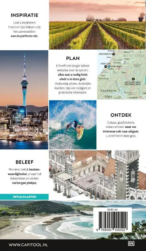  Capitool Reisgidsen Nieuw-Zeeland