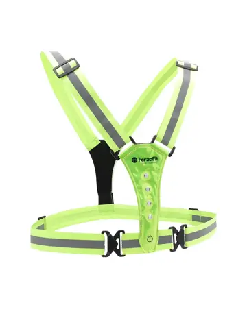 Reflecterend Geel Hardloopvest Ledverlichting