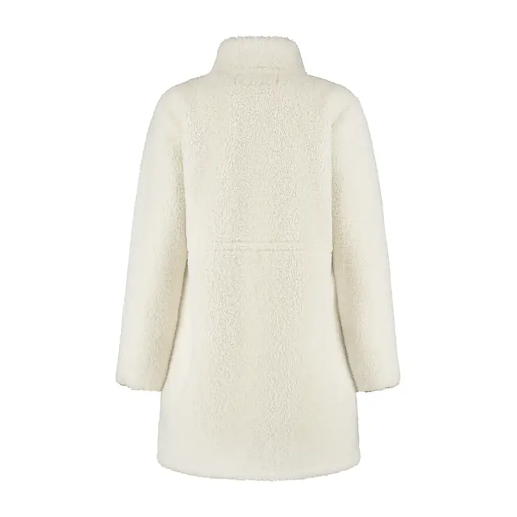 Ratan Dames - Lange Teddy jas