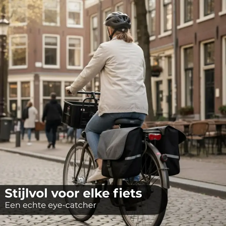 Dubbele Fietstas - 2x 20L
