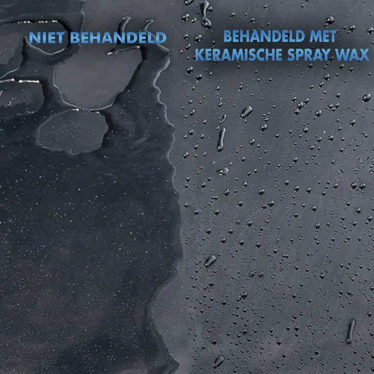 Keramische Spray Wax + Microvezeldoek - Coating