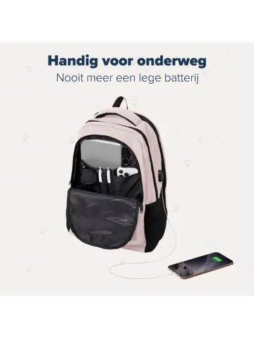 TRVLMORE Rugtas - 36L - 17 Inch